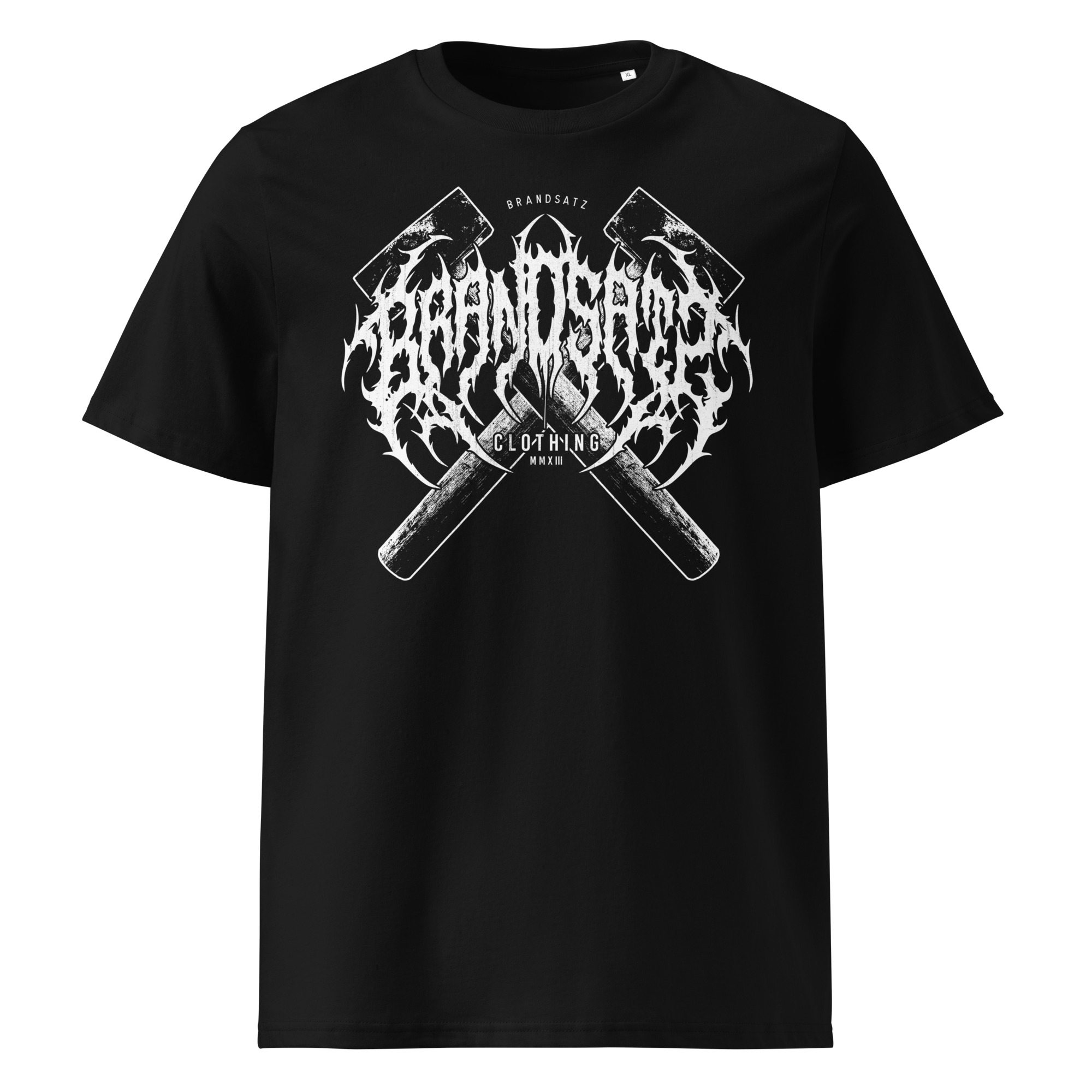Brandsatz Hammers of Justice | Unisex T-Shirt aus Bio-Baumwolle Creator 2.0