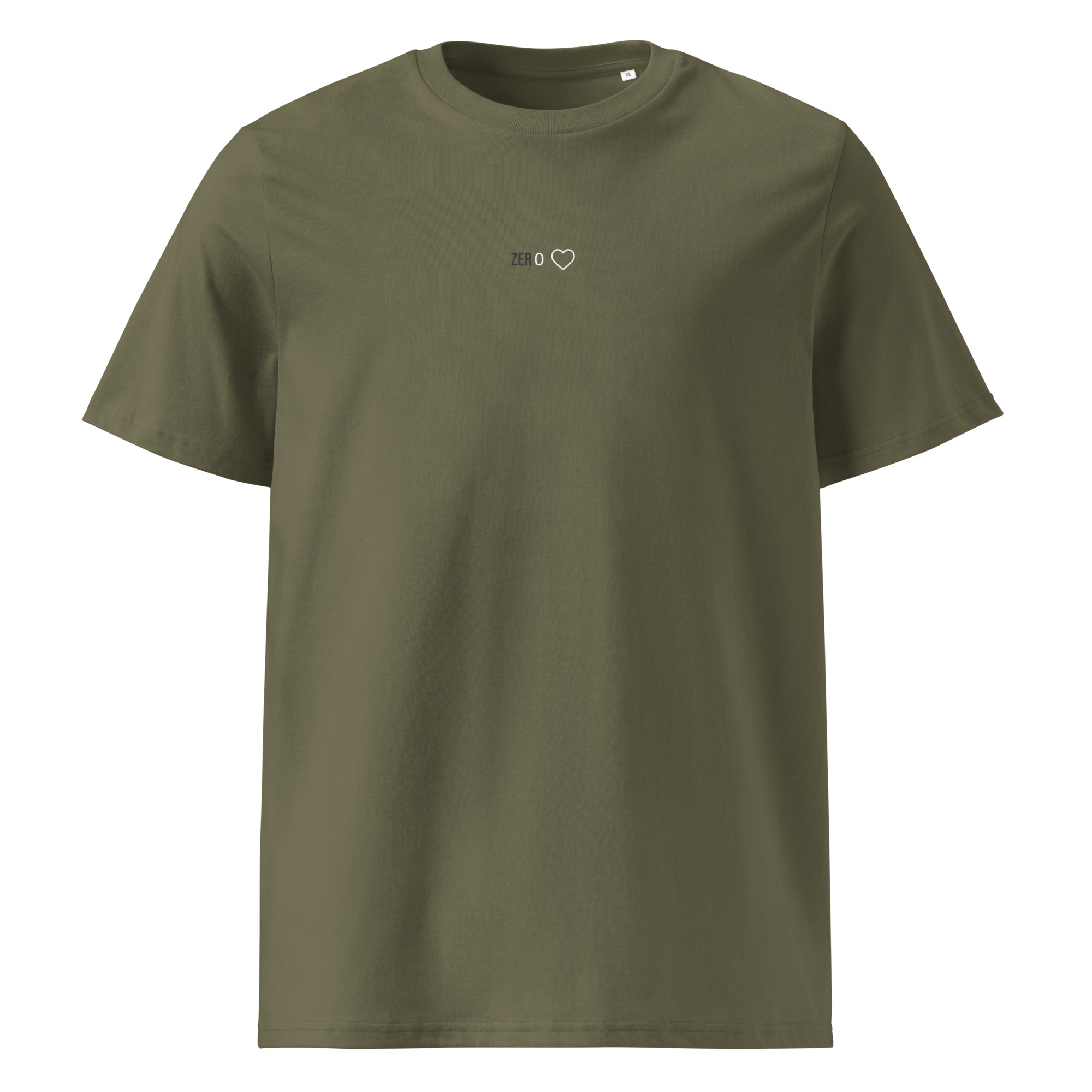 Zero Likes Minimal Print Unisex T-Shirt aus Bio-Baumwolle Creator 2.0