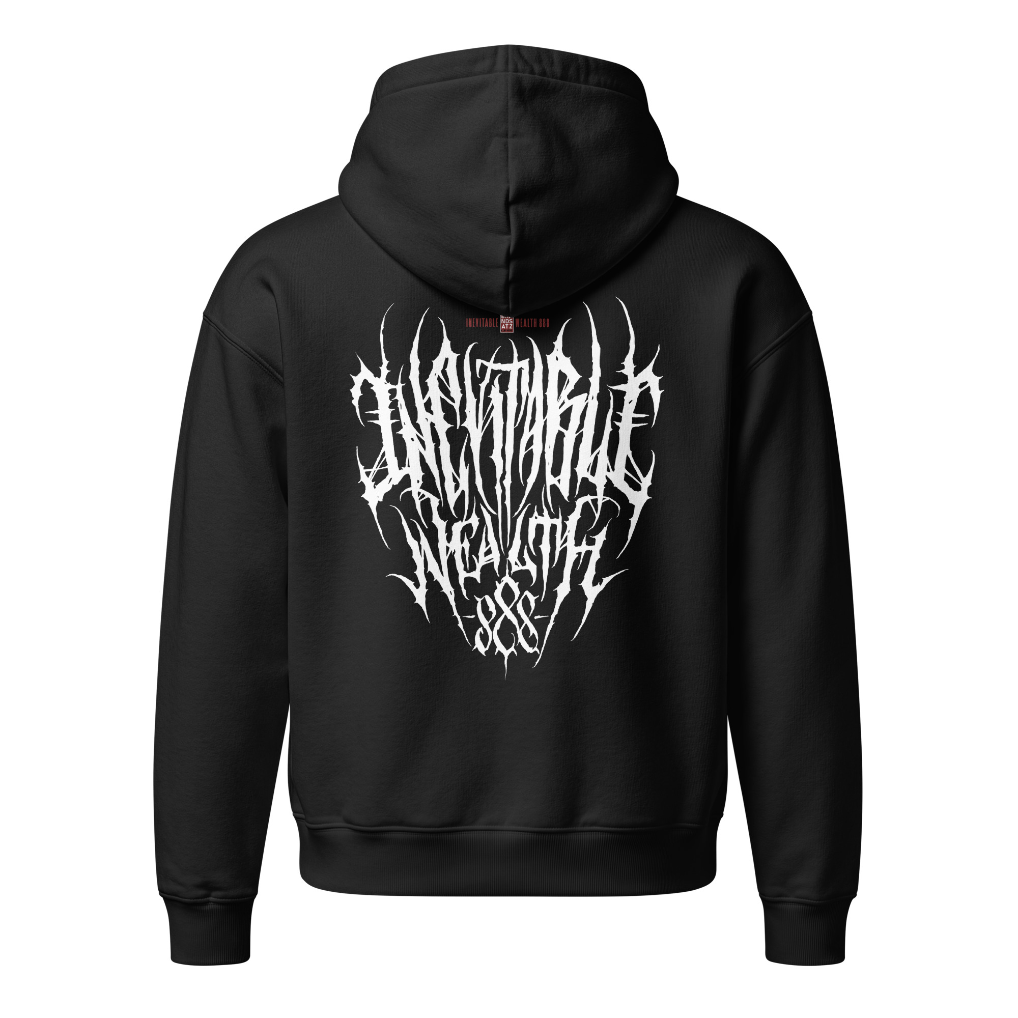 Inevitable Wealth - 888 - Unisex Midweight-Hoodie mit lässiger Passform