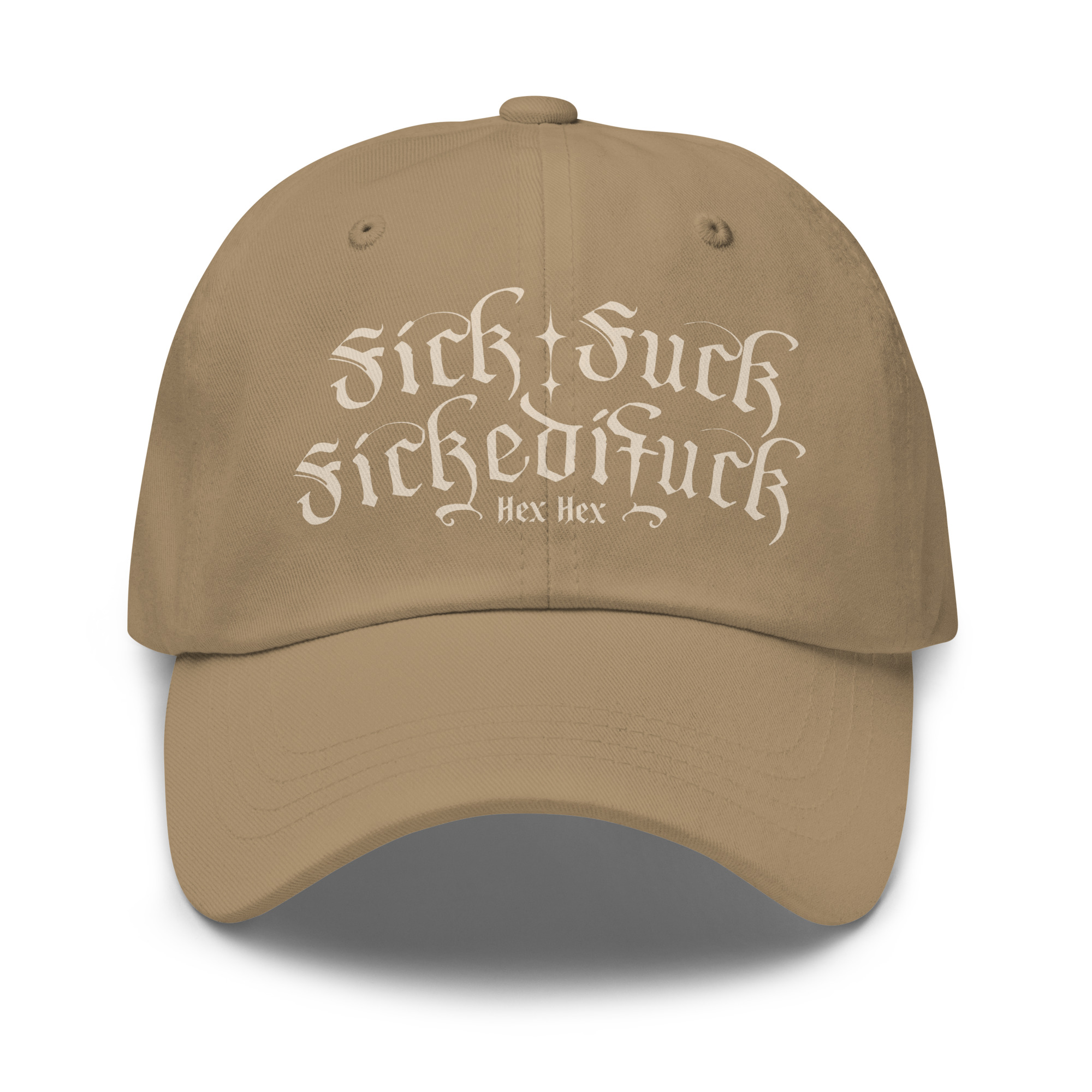 Fick Fuck Fickedifuck Zauberspruch • bedruckter Dad-Hat