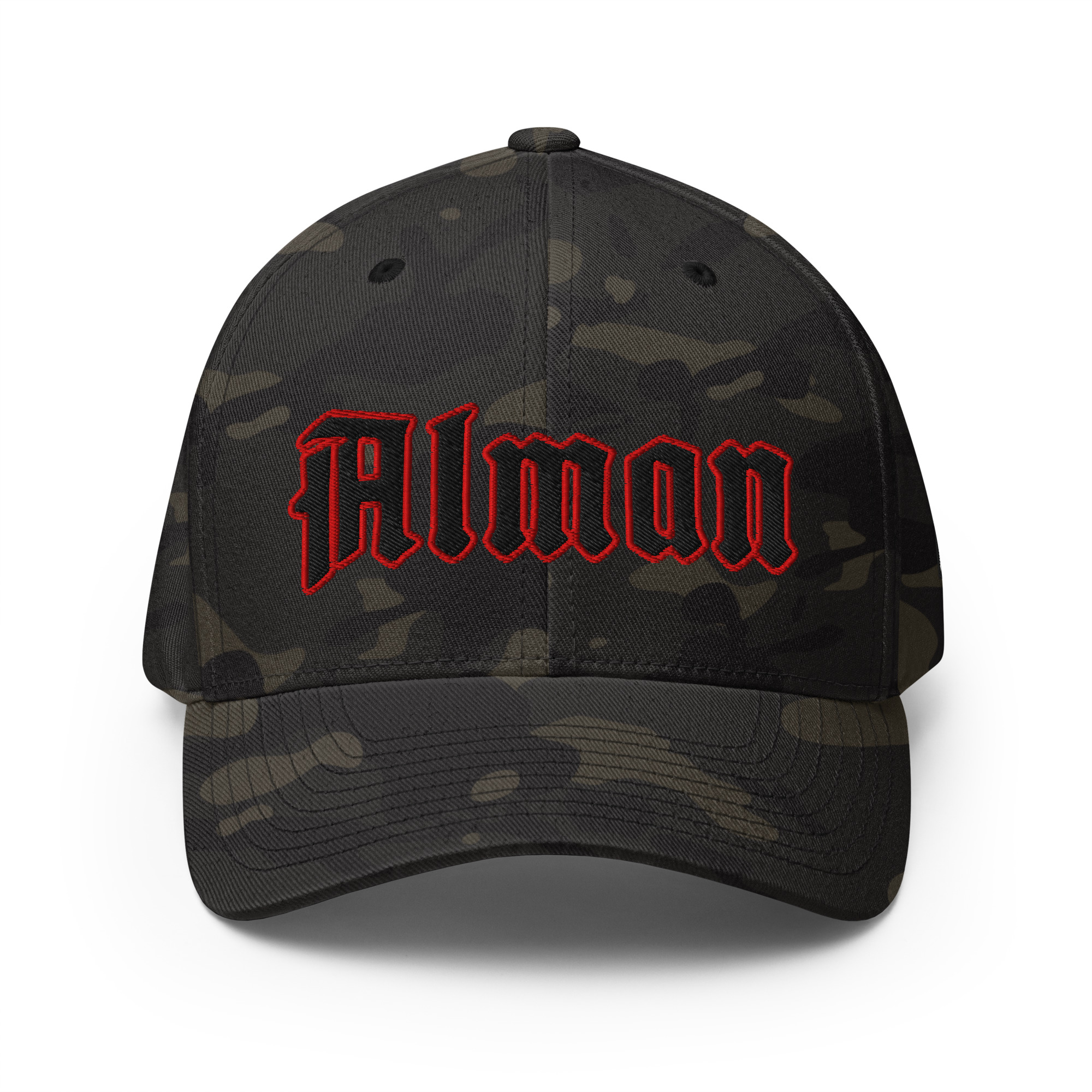 Alman • 3D-bestickte Strukturierte Cord-Cap