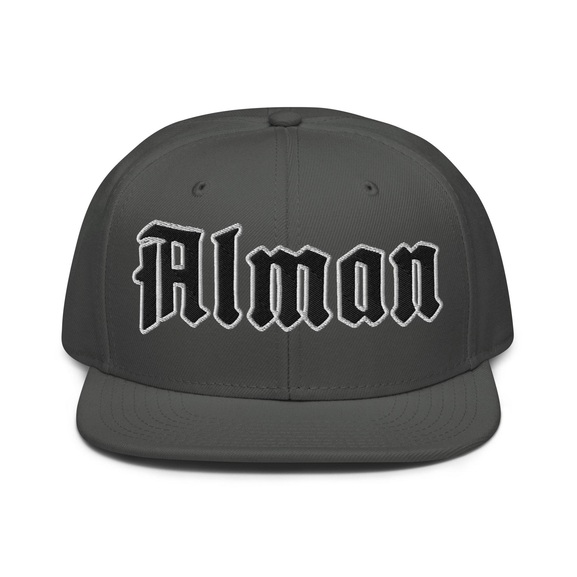 Alman • 3D-bestickte Snapback-Cap