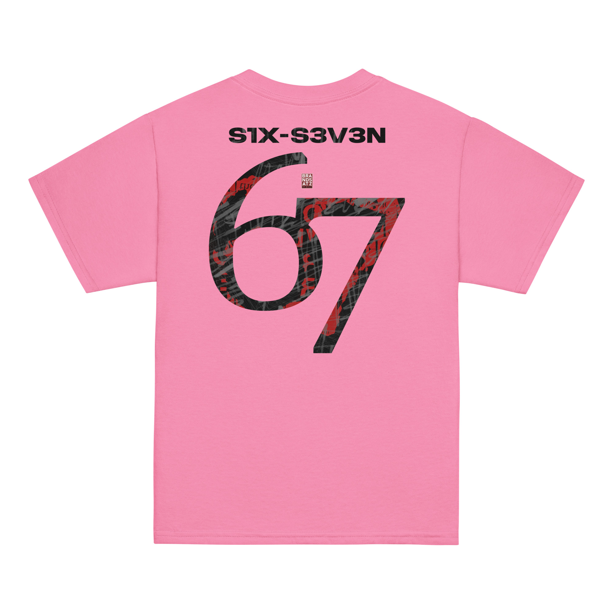 six seven • dark print • Klassisches T-Shirt für Jugendliche – Bild 7