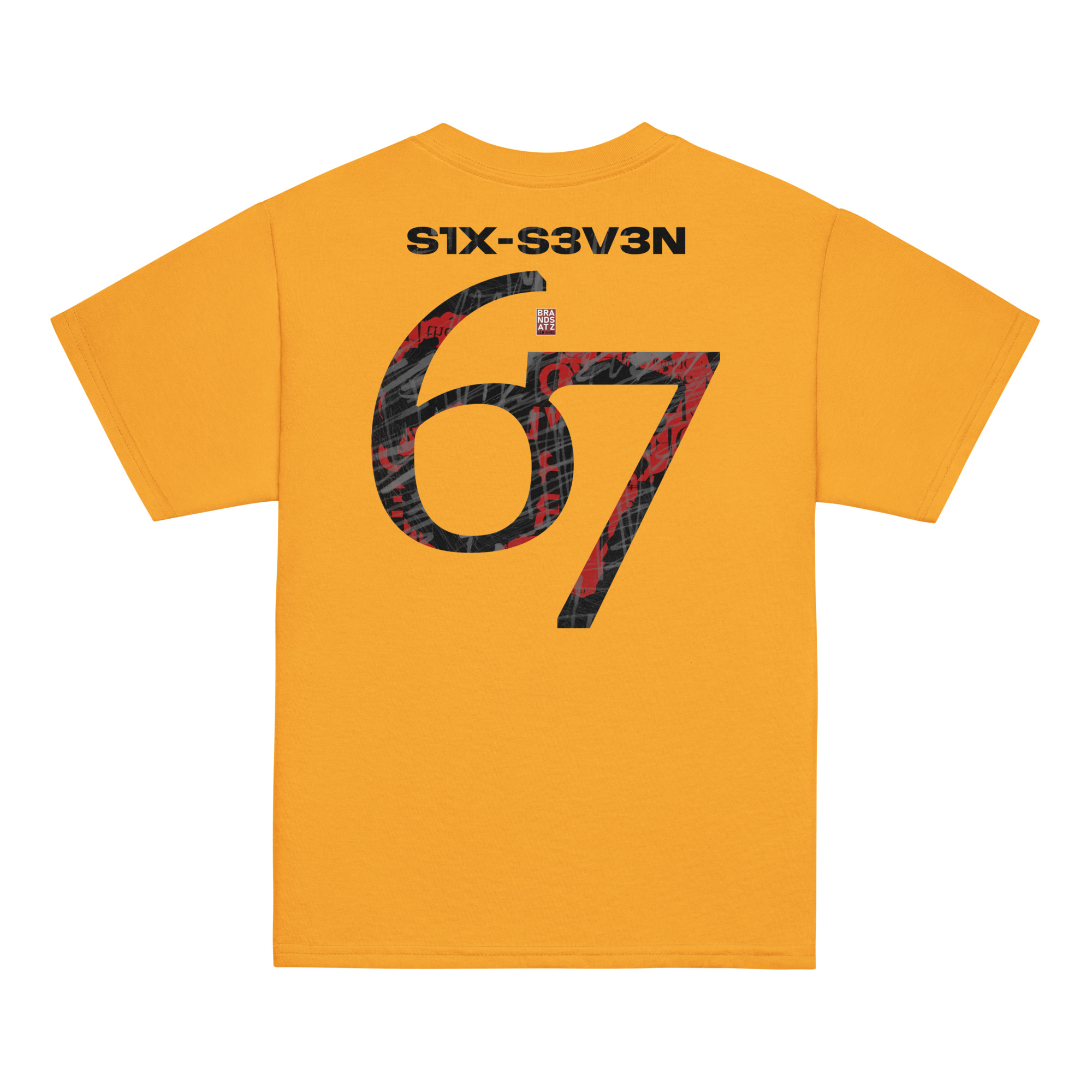 six seven • dark print • Klassisches T-Shirt für Jugendliche – Bild 8