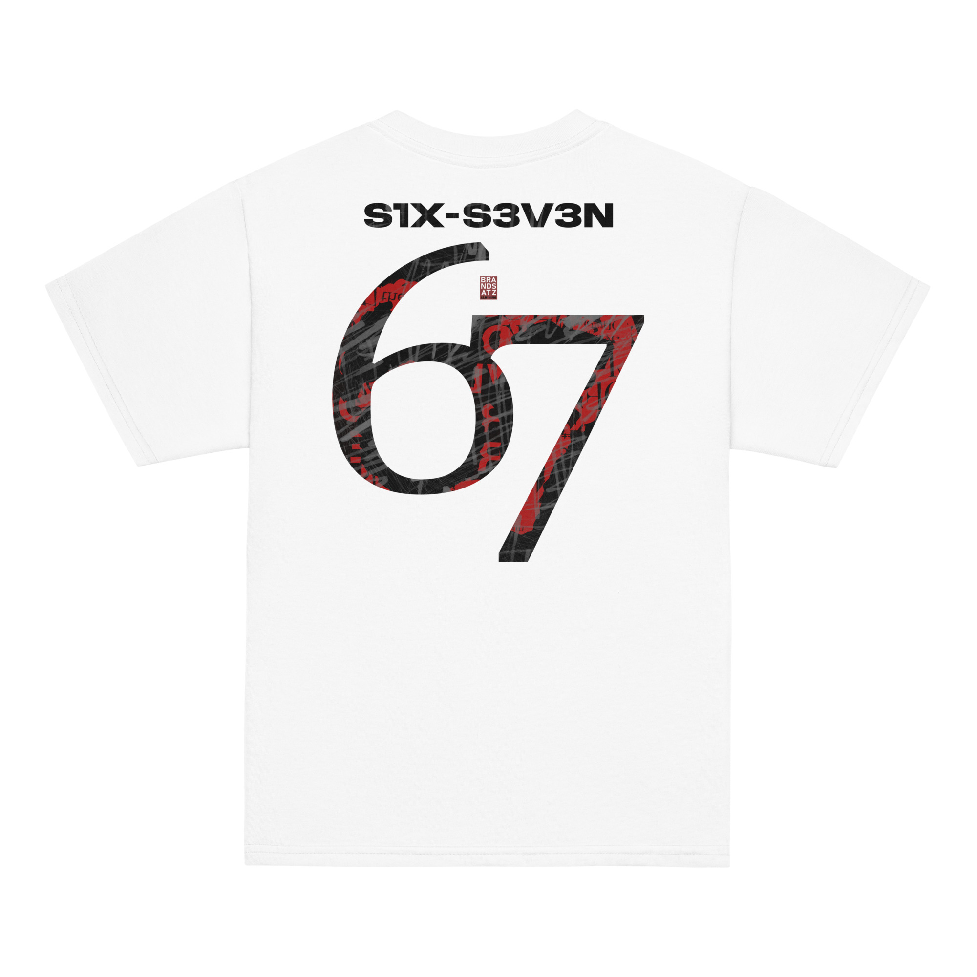 six seven • dark print • Klassisches T-Shirt für Jugendliche – Bild 11