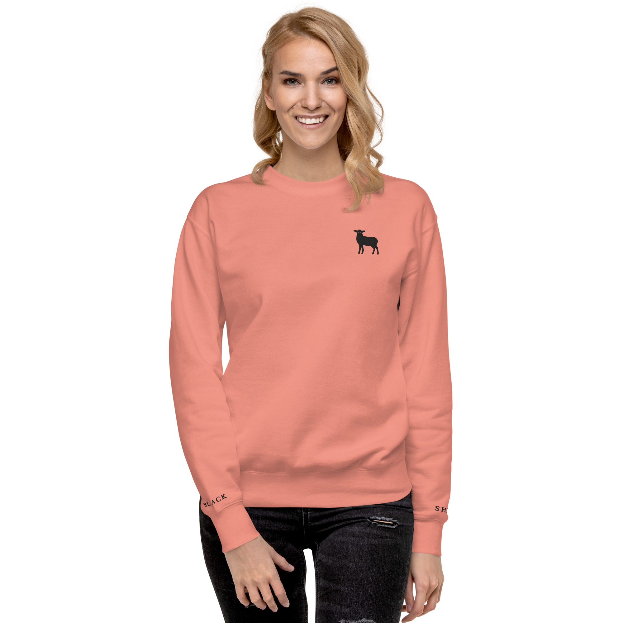 Black Sheep • bestickter Unisex-Premium-Pullover