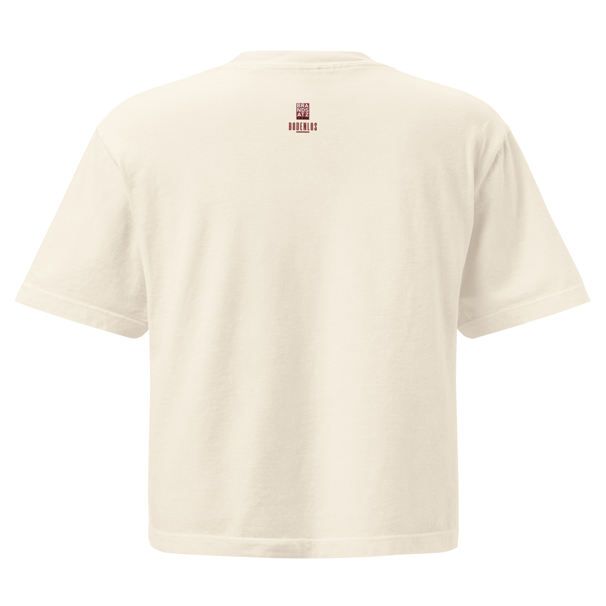 Bodenlos • Schweres Damen T-Shirt im Boxy-Schnitt – Bild 5