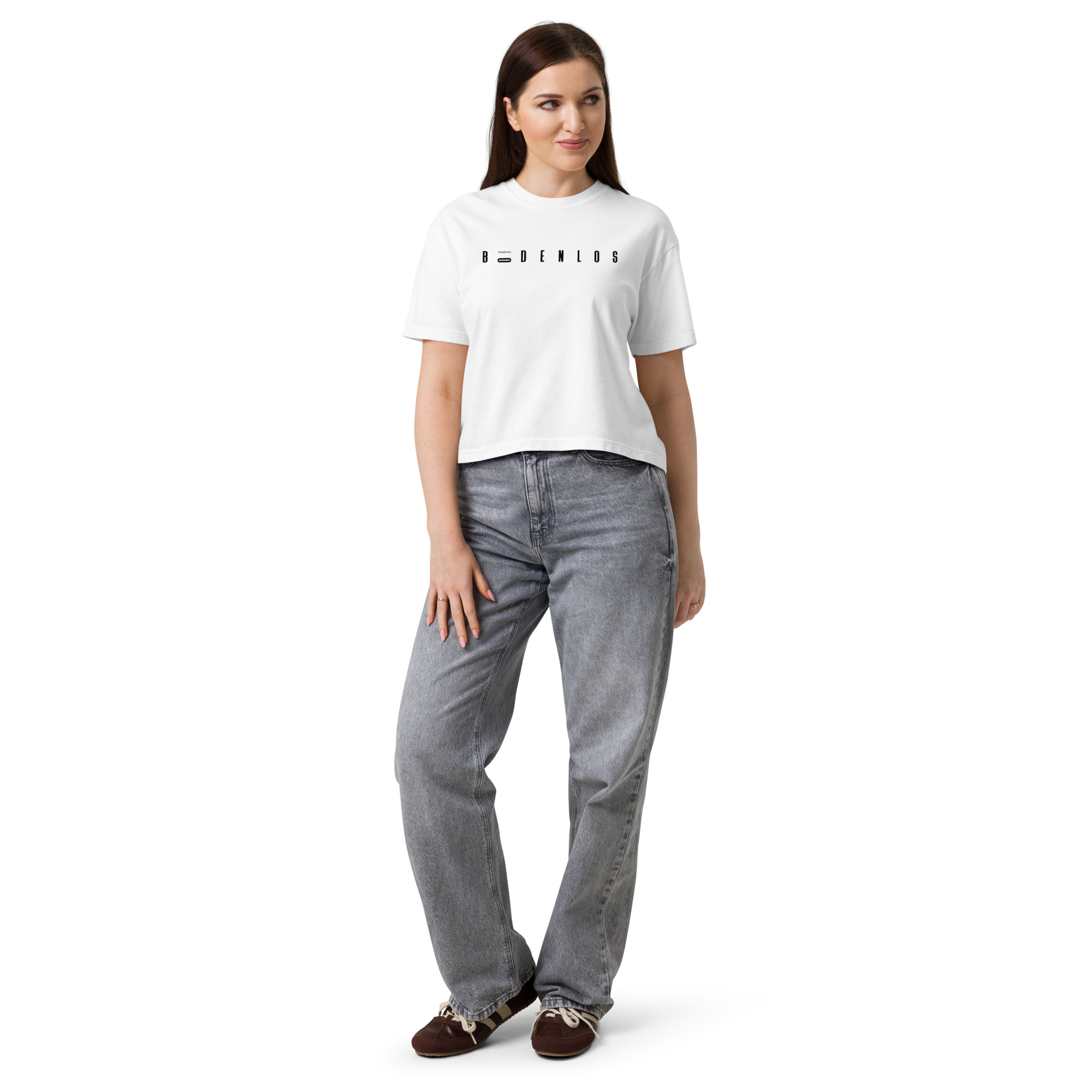 Bodenlos • Schweres Damen T-Shirt im Boxy-Schnitt – Bild 13